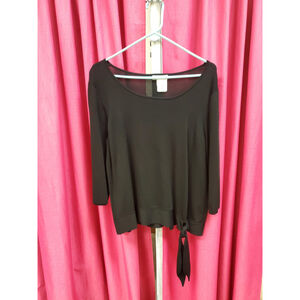Coldwater Creek Black Blouse. Size 2X. RS 91